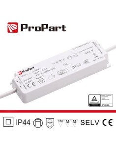 Alimentatore IP44 24V 75W 3.12A Size:158*51*18mm