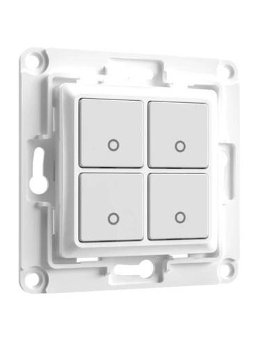 Shelly Wall switch 4 - Interruttore da parete 4 tasti bianco
