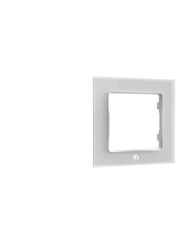 Shelly Wall Frame 1 - Placca interruttore da parete bianca