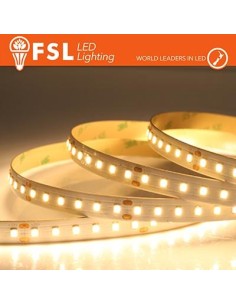 Striscia LED 5m IP20 2835 24V - 12W/m 120led/m 3000K