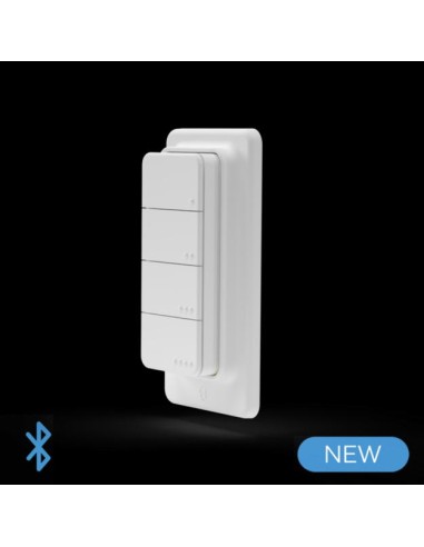 Shelly BLU RC Button 4 - Telecomando a muro BT con 4 tasti a batteria