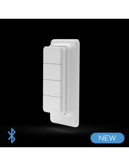 Shelly BLU RC Button 4 - Telecomando a muro BT con 4 tasti a batteria