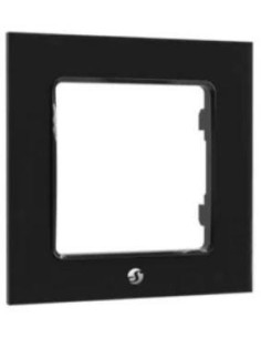 Shelly Wall Frame 1 - Placca interruttore da parete nera