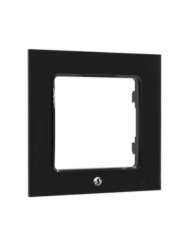 Shelly Wall Frame 1 - Placca interruttore da parete nera