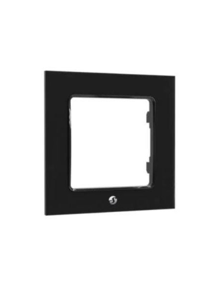 Shelly Wall Frame 1 - Placca interruttore da parete nera