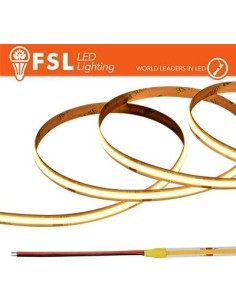 Striscia LED COB 5metri - IP20 3000K 24V 15W/m 1450lm/m