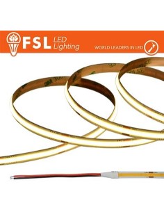 Striscia LED COB 5metri - IP20 4000K 24V 15W/m 1500lm/m