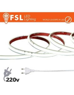 Striscia LED COB 5metri - IP65 6500K 220V 15W/m 1350lm/m