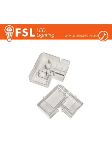 Connettore angolare 90° per strisce LED 220V
