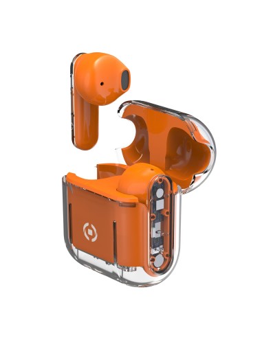 CELLY Wireless STEREO EARBUDS ORANGE