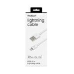 CELLY LIGHTNING  USB-A 1 MT SV/BK