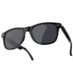 NILOX SMART AUDIO GLASSES BLACK MICROFONO INTEGRATO E LENTI PC ANTI-BLUE LIGHT E UV400