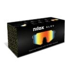 NILOX SPORT AUDIO GLASSES BLACK MICROFONO INTEGRATO E LENTI PC ANTI-BLUE LIGHT E UV400