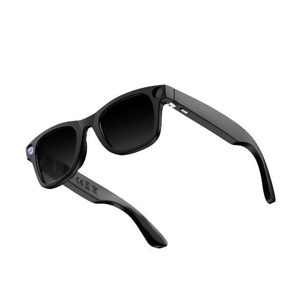 01673-000-10731-1 NILOX SMART AI GLASSES CON CAMERA MICROFONO INTEGRATO E LENTI PC ANTI-BLUE LIGHT - immagine 1