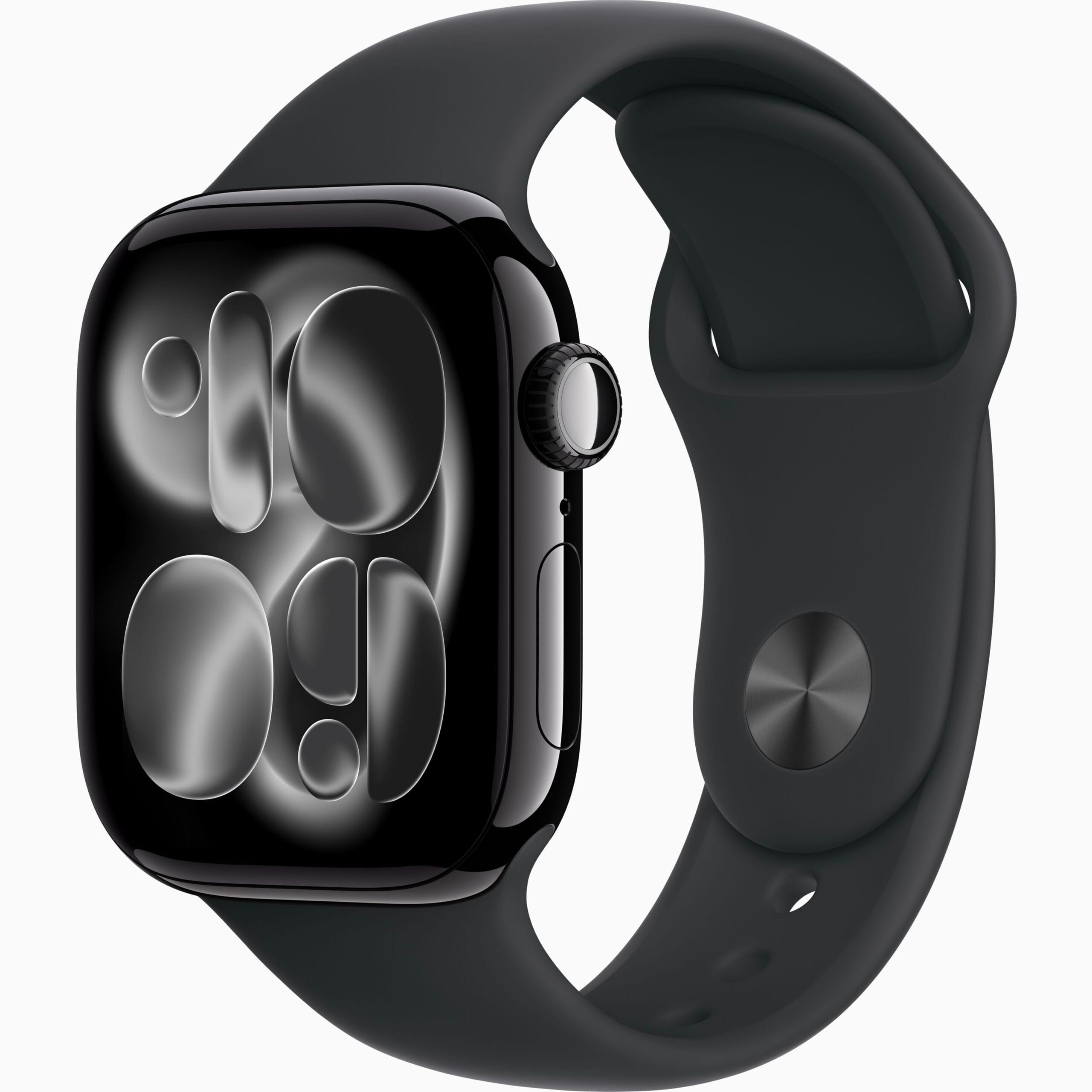 01777-000-10895 Apple Watch Serie 11 - GPS - Jet Black - 46mm Neon Yellow Loop Premium - immagine 1